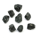 Black Tourmaline Natural Crystal Rough Rock Mineral Specimen Healing Stones-50g.