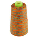 4 Rolls Polyester Cross Stitch Overlocking Sewing Accessories Durable Yellow