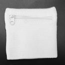 Wiping Wrist Bag Coin Purse Key Bag Wrist Belt Purse Sweatband White