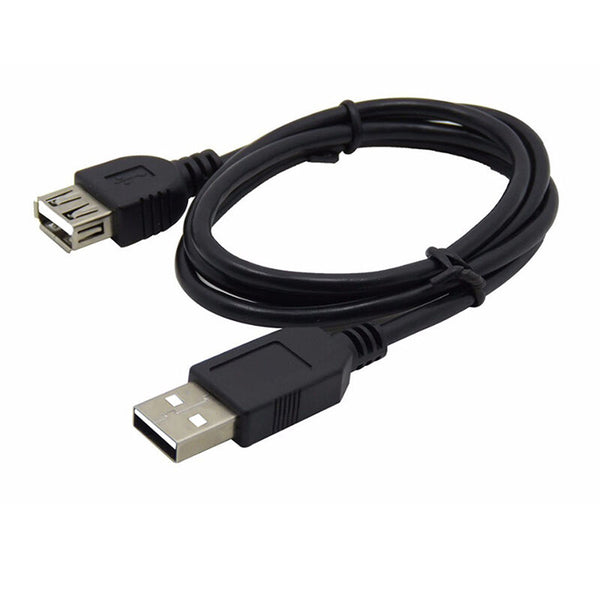 1.5m USB Extension 2.0 A to A Male Female Extension Cable Cord Charger Data E3I2