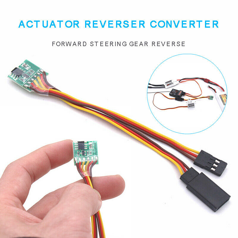 5-6V RC Y-Lead Servo Signal Reversing Reverser Inverter DIY for Flaps P-FS-SRY