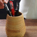 Handmade Autumn Rattan Weaving Tea Ceremony Accessories Storage Box Storage