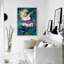 5D DIY Full Drill Diamond Painting Happy Women Cross Stitch Embroidery Kits A