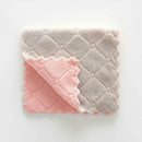 4X Microfiber Dishcloth Square Kitchen Washing Cleaning Towel Dish Clot RQH