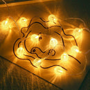 20 LED Globe Lamp String Garlands 2.35m USB Powered Outdoor Christmas Decor
