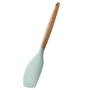 3 Pieces Silicone Egg Whisker and Large Small Spatula Scraper Utensils Set for