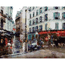 Painting By Numbers Kit DIY City Canvas Oil Wall Art Picture Home Decor