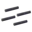 4 Pieces Guitar Microphone Audio Cable Converter 6.35 Mm Socket Socket to Socket