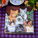 Cats Paper Napkin Festive Party Tissue Napkin Wedding Party Baby Shower Decor 3C