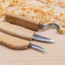 3Pcs Wood Carving Cutter Set Woodworking Tools Spoon Whittling Ki F1I0 Carp L4Z8