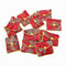 4X(12 In 1 Small Jewelry Box Jewelry Red Jewelry Bag Embroidered Silk ClothD7F9)