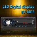 Single 1DIN Car Stereo MP3 Player FM Radio USB AUX TF Card U Disk Head Unit 12V