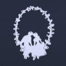 Man Woman Cutting Dies Stencil Scrapbook Embossing Tamplate Metal Craft