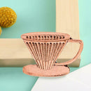 Creative Coffee Pot Cup Brooch Retro Jacket Badges Jewelry Gift (Style 4) A