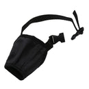 Grid Nylon Adjustable Muzzle for Dog Training Black 11 cm Size 2