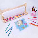 Tabletop Paper Roll Dispenser, Arts Crafts Paper Roll Easel Paper Drawing Paper