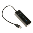 4-Port USB 3.0 5Gbps Speed Portable Compact Hub Adapter Splitter For Xbox Ons S