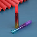 6pcs 6 color gradient 8ml glass spray bottle cosmetic sub-bottleB Ew