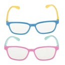2 Pieces Kids Eye Glasses Anti Blue Light Filter Glasses Goggles Eyewear