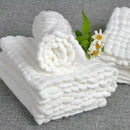 1pcs Baby NewBorn 100% Cotton Bath Wash Handkerchief Towel M2G7
