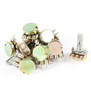 10 x 100 K ohm B100 K 3 Terminal potentiometer rotary cone sole linear K8J5