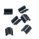 100pcs Paste Buckles Finished Hair Tie Band Hairbow Hair Jewelry Accessories
