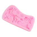 Silicone Molds Fondant Chocolate Moulds Christmas Cake Decorating Tools
