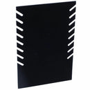 Black Velvet Necklace Pendant Jewellery Display Stand Bust Show Case Holder