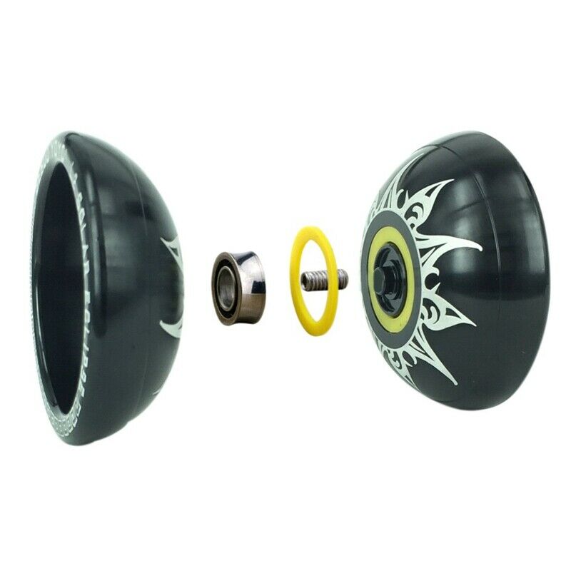 BebooYoyo Professional Yoyo Set Alloy Metal Diabolo Yo Yo Glove Ropes L2 Co P8L6