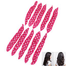 10X Magic Curler Hair Rollers Night Sleep Wave Point Foam Hair Curler Rollers JR