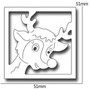 Animal Metal Cutting Dies Stencils Paper Cutting Card for DIY Album (H1326) A