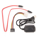 SATA/PATA/IDE to USB 2.0 Adapter Converter Cable for Hard Drive Disk 2.5" 3.5"LJ