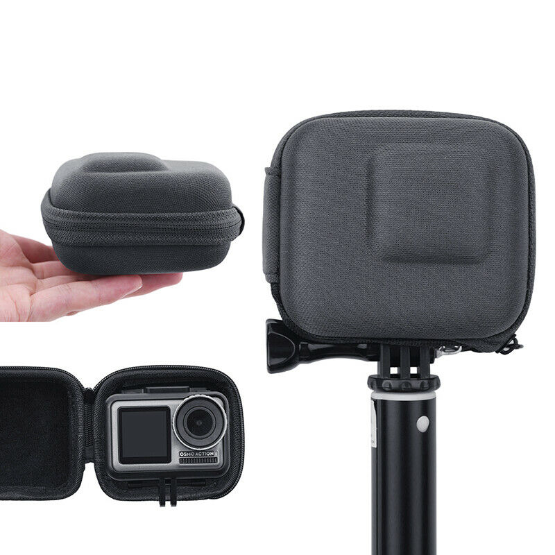 Dark Grey Portable Sports Camera Case Bag for DJI Osmo Action/GoPro Hero 5/6/7