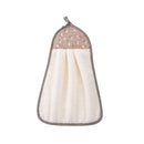 4Pcs Home Kitchen Bathroom Hanging Towel Cleaning Soft Hand Towel Newest Useful