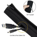 1PC Neoprene Cable Cord Management Organizer TV Wire Holder Cover Hider Sleeve