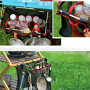 Door Garbage Trash Bag Towel Can Rack Holder Kitchen Tool BBQ Camping Outdoor-OZ