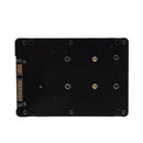 Mini mSATA SSD Shift 2.5inch SATA3 7mm Thin Hard Drive Enclosure (Black)