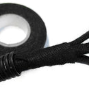 15M Flannel Car Auto Wiring Harness Anti Rattle Self Adhesive Felt Tape Black