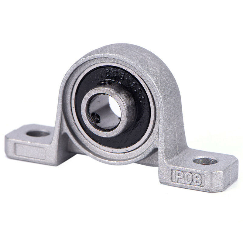 8mm Zinc Alloy Diameter Bore Ball Bearing Pillow Block Mounted Support Gw