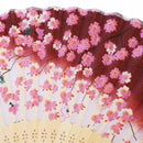 Butterfly Lily Flowers Pattern Fan Gift Fan H8O4
