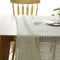 White Table Clothes For Wedding Rectangle Crochet Tables Cover Handmade Hol D5C7