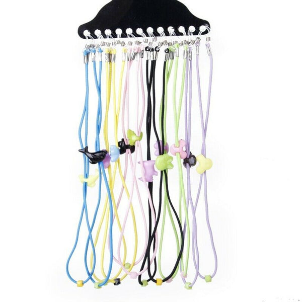 12pcs Children Kids Eyeglass/Spectacles/Eyewear Neck Cord String Holder---R Q3E4