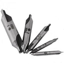 10Pcs/Lot Combined Countersink Bits 60 Degree Center Drill Set Hss Metal Dr W5E6