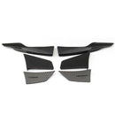 300mm Front Lip Splitter Fins Body Spoiler for  3-Series F80 M3 2015-2019