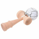 Crack Paint Kendama Ball Skillful Juggling Game Ball Japanese Traditional T X8I7