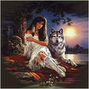 5D DIY Full Drill Diamond Painting Beauty Embroidery Craft Kit Decor (0523)