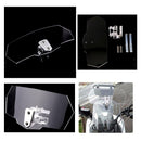 Adjustable Motorcycle Windshield Airflow Adjustable Windscreen Wind Deflector ,