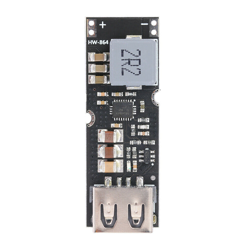 3.2V 3.7V 4.2V Step-Up 5V 9V 12V QC Fast Charge Single Battery Boost Module