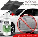 20ML HGKJ-11 Car Paint Scratch Repair Remover Agent Coating & Magic Nano Cloth