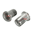 50pcs M6 Thread 304 Stainless Steel Flat Head Rivet Nut Insert N AAR